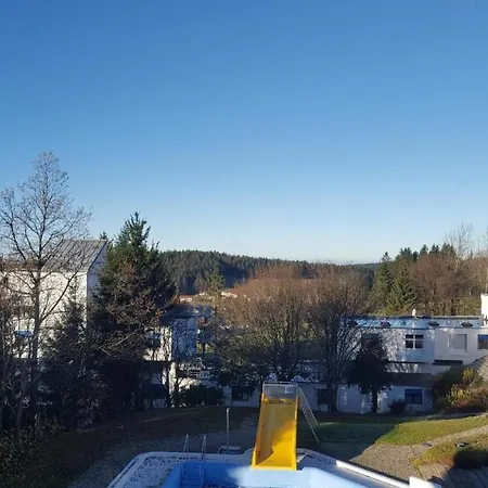 Ferienwohnung Mit Einen Schlafzimmer Mit Blick Ueber Den Bayrischen Wald