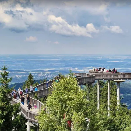 Apartment Ferienwohnung Mit Einen Schlafzimmer Mit Blick Ueber Den Bayrischen Wald *